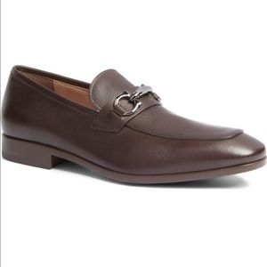 Salvatore Ferragamo Benford Rounded Bit Loafer